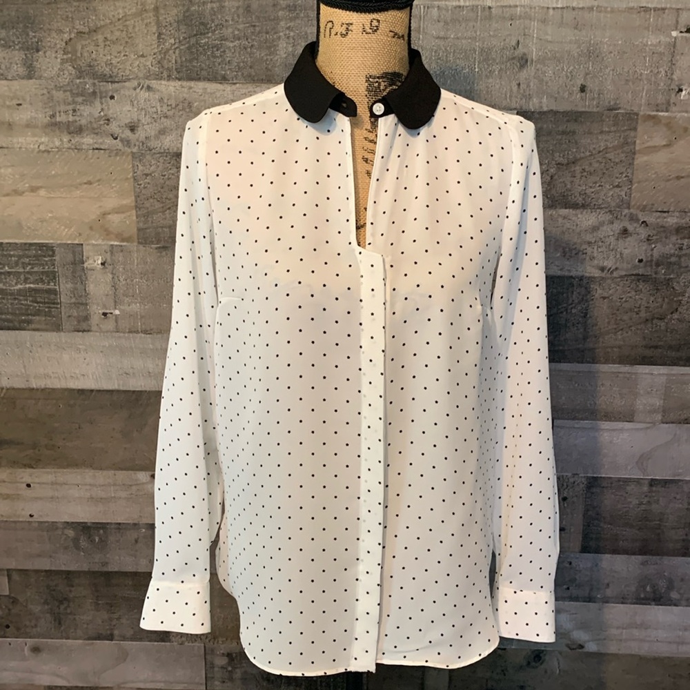 LC Lauren Conrad Long Sleeve top with stars Size S
